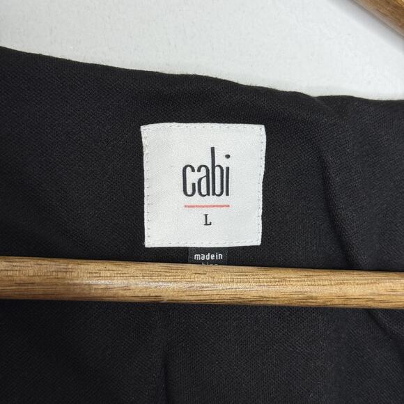 Cabi Dress Womens Large Black Sleeveless V Neck Sheath Fitted Office 3341 - Picture 3 of 7